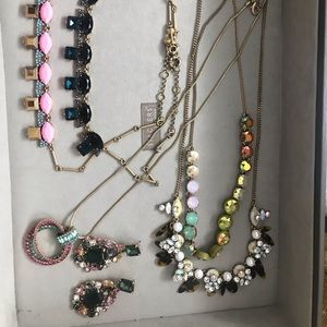 J.Crew Jewelry Set - 5 necklaces and earrings